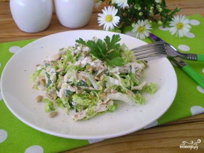 Рецепт салата дамского угодник