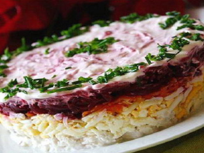 Рецепт салата генерал