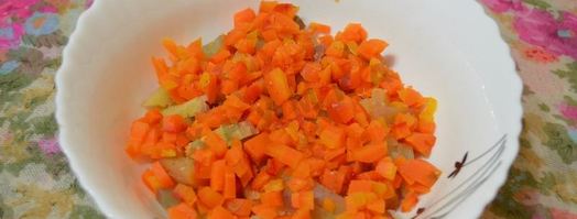 салат гренадер из свеклы с черносливом и говядины. Шаг 3