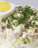 Салат итальянский с шампиньонами