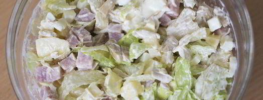 салат итальянский с шампиньонами. Шаг 4