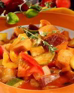 Салат из баклажанов и цукини Заалук