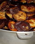 Салат из баклажанов с крекерами