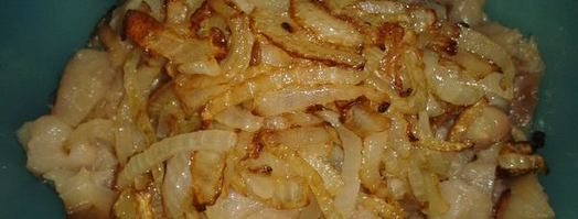 салат из белой фасоли со скумбрией. Шаг 3