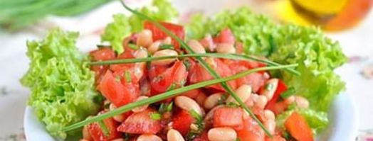 салат из фасоли с помидорами. Шаг 5