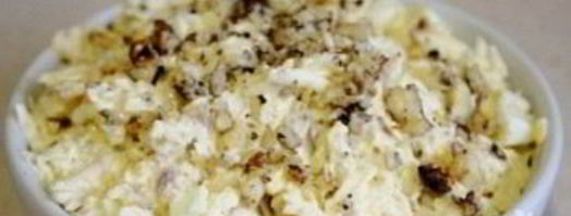 салат из колбасного сыра брутальный. Шаг 5