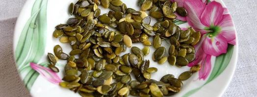 салат из красной капусты с тыквой и тыквенными семечками. Шаг 5