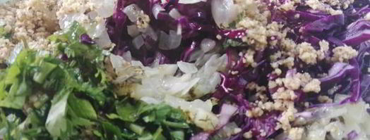 салат из краснокочанной капусты по-грузински. Шаг 4