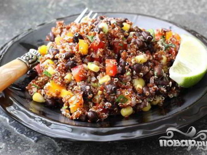 Рецепт салата из лебеды