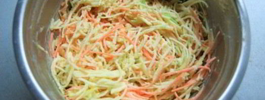 салат из маргеланской редьки, моркови и яблока. Шаг 3