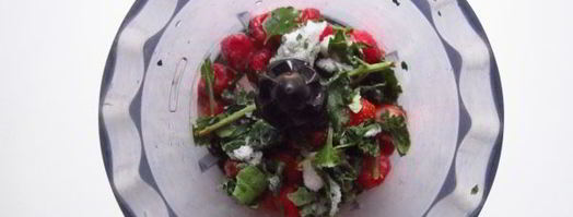 салат из пасты с клубникой. Шаг 5