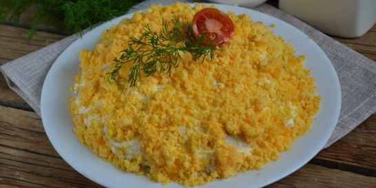 Салат из сайры