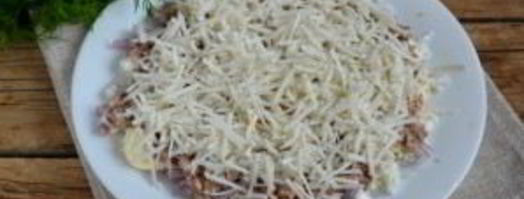 салат из сайры. Шаг 5