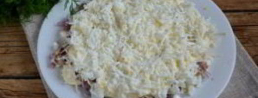 салат из сайры. Шаг 6