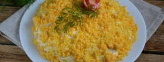 салат из сайры. Шаг 8