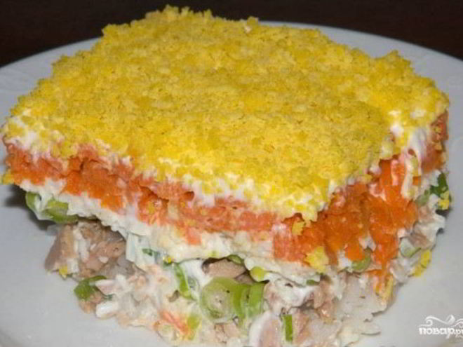 Рецепт салата из ставриды