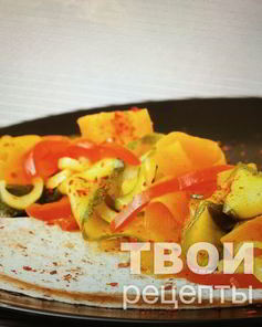 Салат из цукини с карри