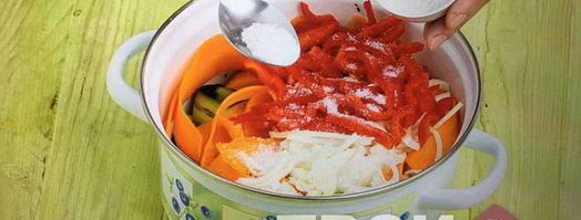 салат из цукини с карри. Шаг 5