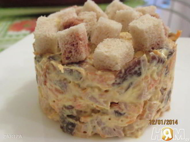 Рецепт салата катюшка