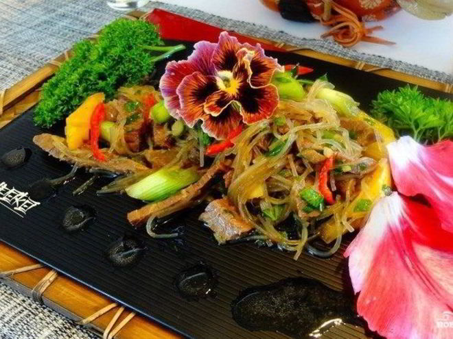 Рецепт салата китайского с говядиной