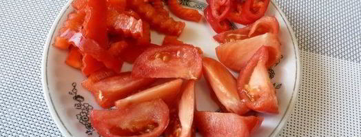 салат-коктейль теплое красное море. Шаг 3