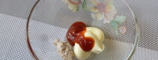 салат-коктейль теплое красное море. Шаг 4