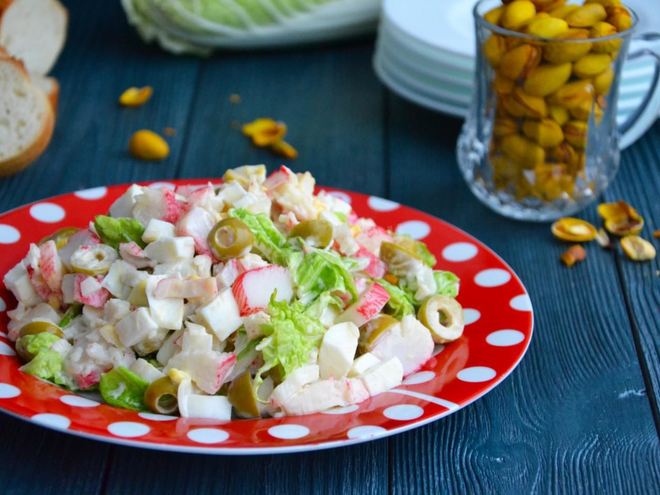 Рецепт салата краски