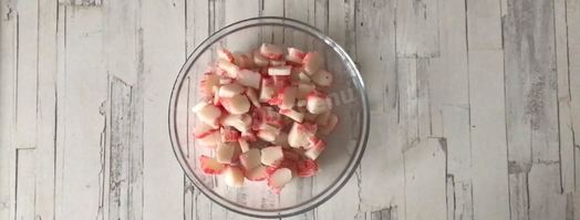 салат краски. Шаг 2