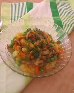 Салат Лесная опушка