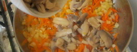 салат лесная опушка. Шаг 2