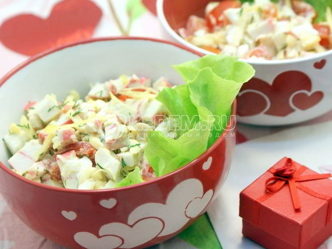 Рецепт салата любимого