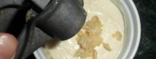 салат малахитовый браслет с киви. Шаг 2