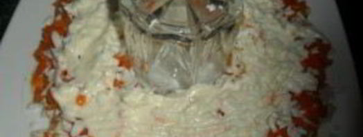 салат малахитовый браслет с киви. Шаг 6