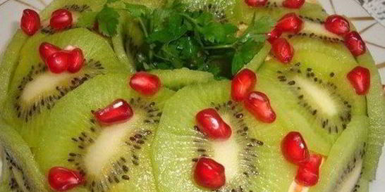 Салат Малахитовый браслет с куриным филе