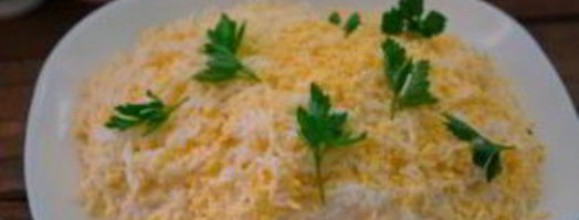 салат марсель с черносливом и корейской морковкой. Шаг 6