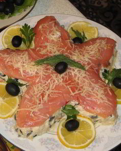 Салат Морская звезда