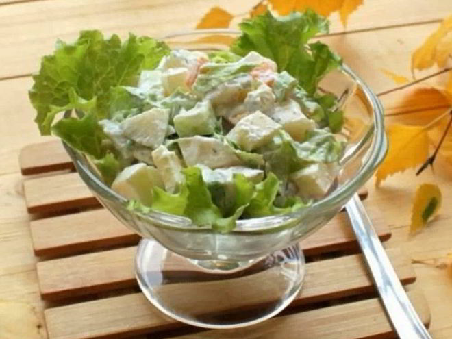 Рецепт салата московского