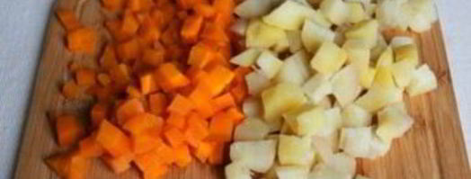 салат московский. Шаг 3