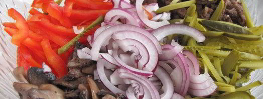 салат по-строгановски. Шаг 6