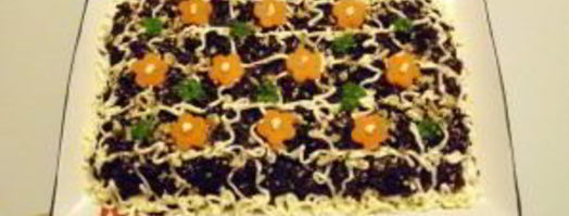 салат селедка под шубой. Шаг 11