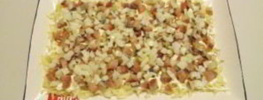 салат селедка под шубой. Шаг 6