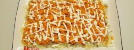 салат селедка под шубой. Шаг 7