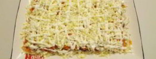 салат селедка под шубой. Шаг 8