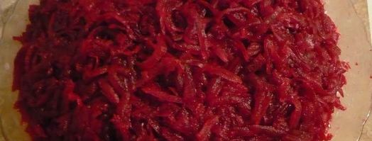 сельдь под шубой с яблоком. Шаг 11