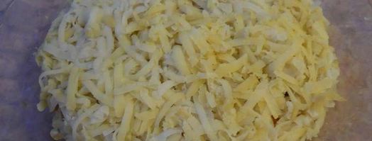 сельдь под шубой с яблоком. Шаг 7