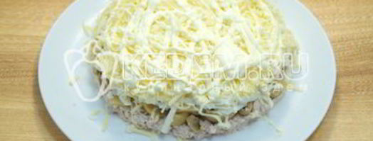 салат подсолнух. Шаг 7