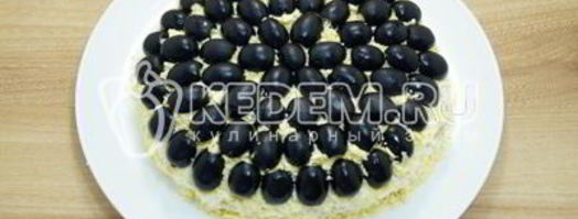 салат подсолнух. Шаг 9