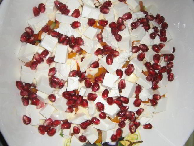 Рецепт салата разноцветная фантазия