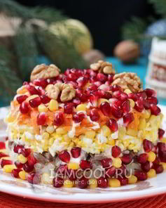 Салат Ричард с гранатом