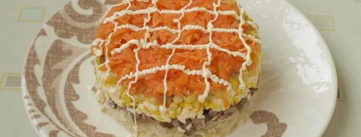 салат ричард с гранатом. Шаг 9